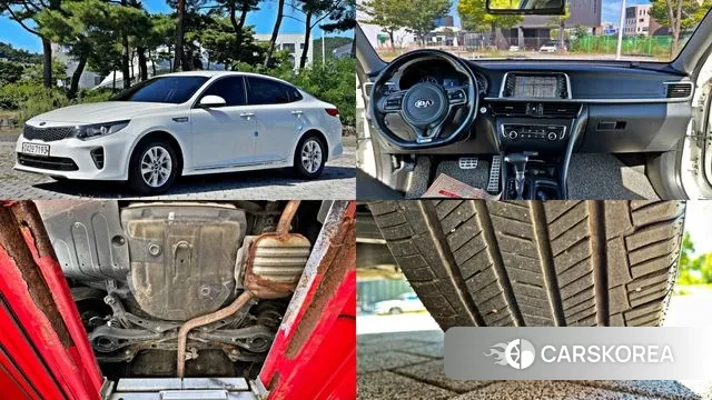 Kia K5 second generation 2018 Белый из Кореи