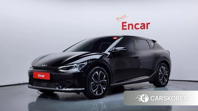 Kia EV6 2022 Черный из Кореи