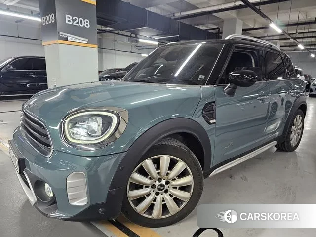 Mini Cooper D Countryman 2022 Темно-зеленый из Кореи