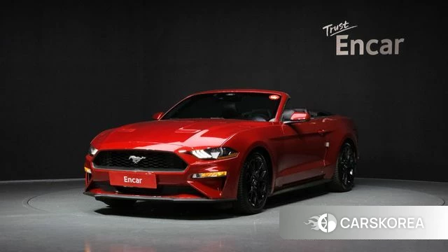 Ford Mustang 2021 Красный из Кореи