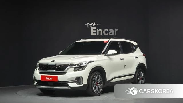 Kia Seltos 2021 Белый из Кореи