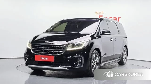 Kia The New Carnival 2020 Черный из Кореи
