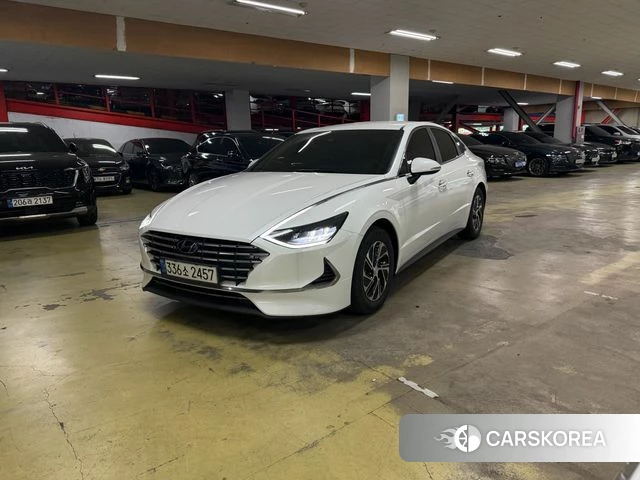 Hyundai Sonata Hybrid (DN8) 2022 Белый из Кореи