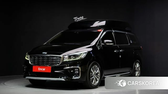 Kia The New Carnival 2019 Черный из Кореи