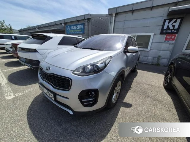Kia Sportage 4th Generation 2018 Серебряный из Кореи
