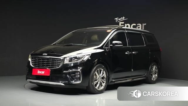 Kia The New Carnival 2019 Черный из Кореи