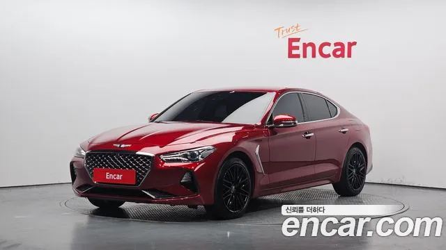 Genesis G70 2018 Красный из Кореи