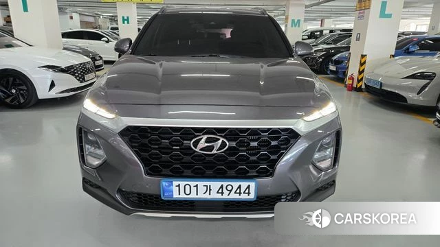 Hyundai Santa Fe TM 2018 Серый из Кореи