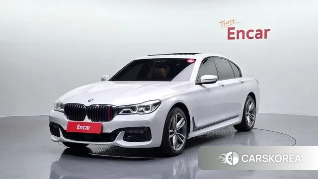 BMW 7 Series (G11) 2018 Белый из Кореи