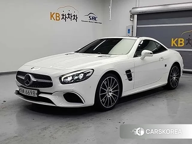 Mercedes-Benz New SL-Class 2019 Белый из Кореи