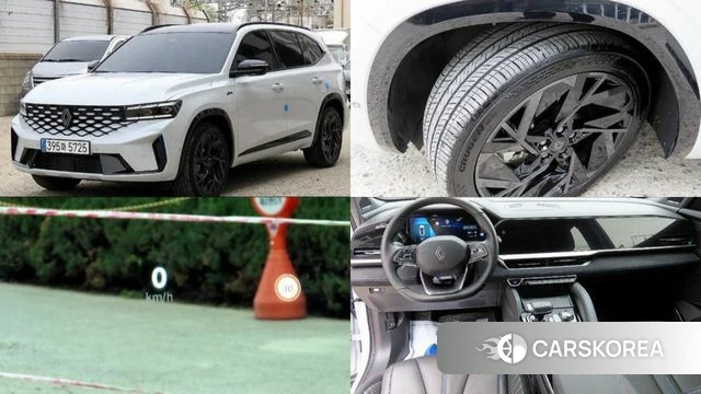 Renault Korea (Samsung) Grand Coleos 2024 Белый из Кореи