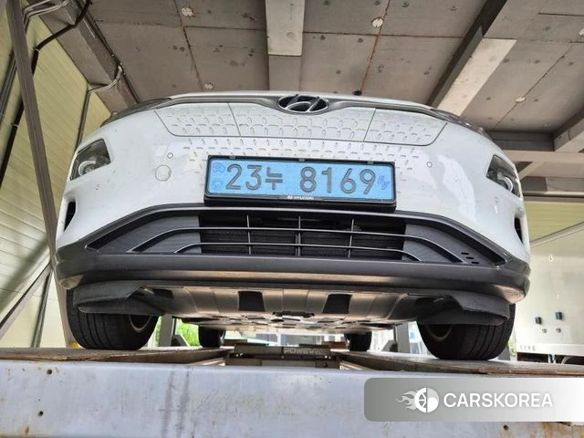 Hyundai Kona Electric 2018 Белый из Кореи