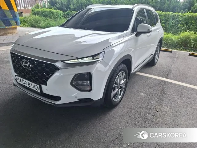 Hyundai Santa Fe TM 2020 Белый из Кореи