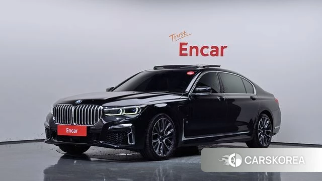 BMW 7 Series (G11) 2020 Черный из Кореи