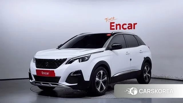 Peugeot 3008 second generation 2019 Белый из Кореи