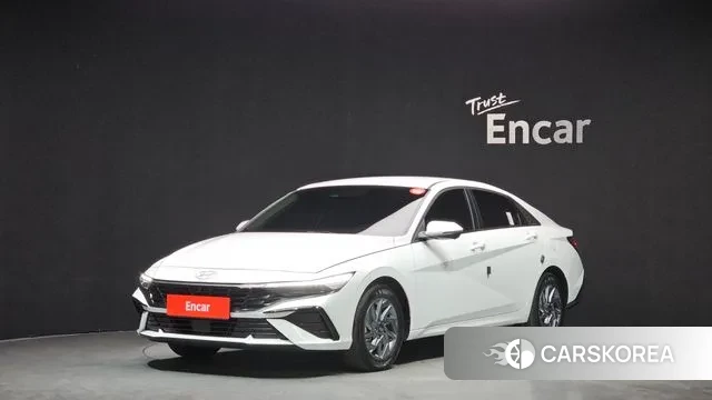 Hyundai The New Avante (CN7) 2024 Белый из Кореи