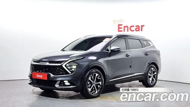 Kia Sportage 5th Generation Hybrid 2022 Серый из Кореи