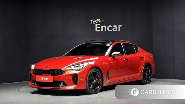 Kia Stinger 2020 Красный из Кореи
