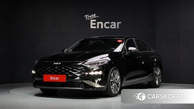 Kia K8 2021 Черный из Кореи
