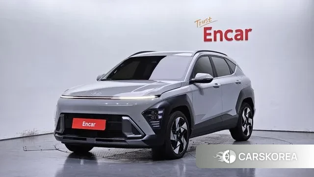 Hyundai Kona (SX2) 2023 Серебристо-серый из Кореи