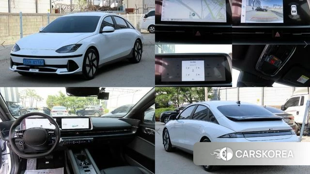 Hyundai Ionic 6 2024 Белый из Кореи