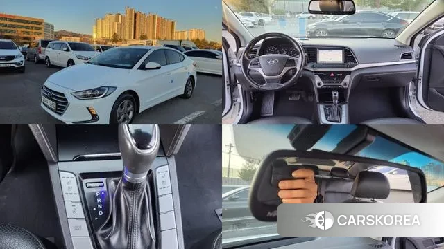 Hyundai Avante AD 2018 Белый из Кореи