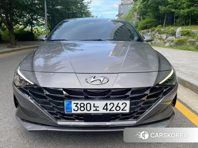 Hyundai Avante (CN7) 2020 Серый из Кореи