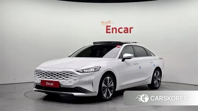 Kia K8 Hybrid 2021 Белый из Кореи