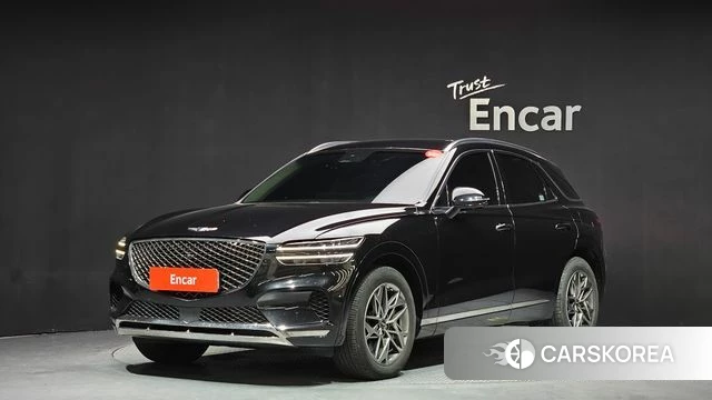 Genesis GV70 2022 Черный из Кореи