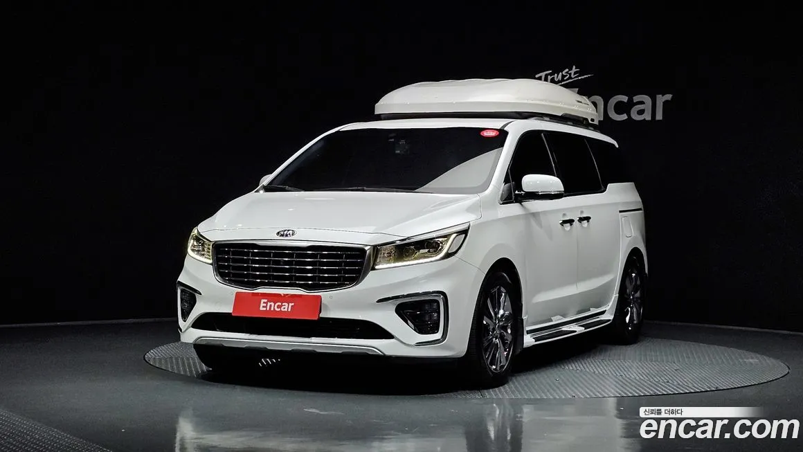 Kia The New Carnival 2018 Белый из Кореи