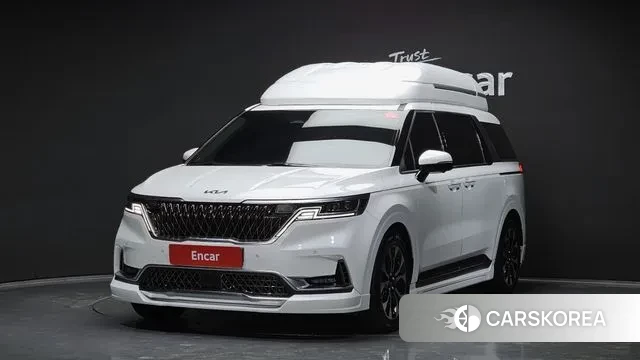 Kia Carnival 4th generation 2021 Белый из Кореи