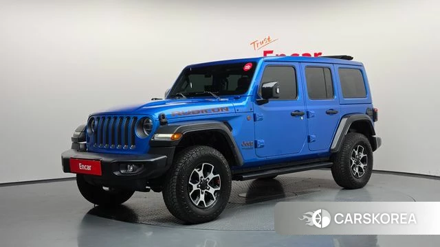 Jeep Wrangler (JL) 2021 Синий из Кореи