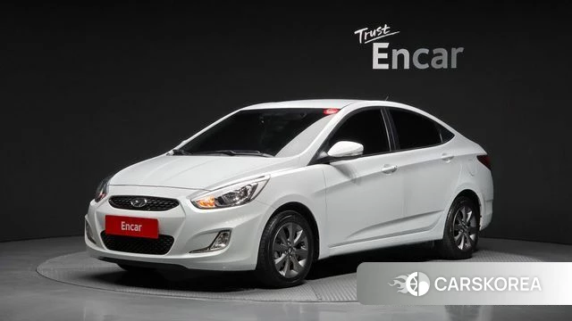 Hyundai Accent (New type) 2018 Белый из Кореи