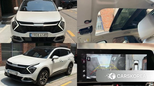 Kia Sportage 5th Generation Hybrid 2022 Белый из Кореи