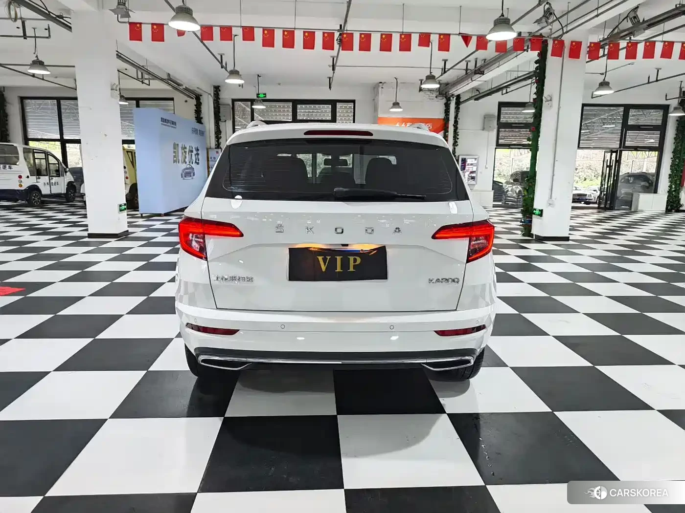Skoda Karoq 2022 Белый из Китая