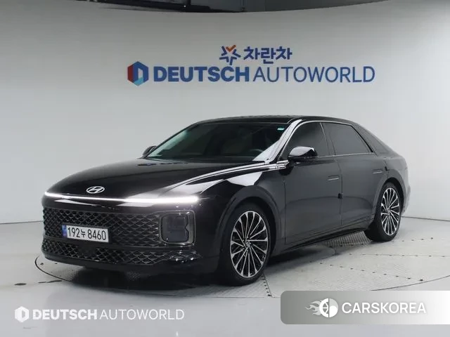 Hyundai Grandeur Hybrid (GN7) 2023 Черный из Кореи