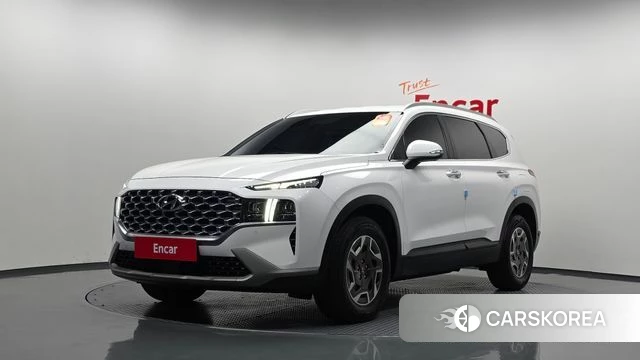 Hyundai The New Santa Fe 2021 Белый из Кореи