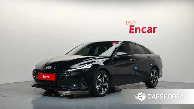 Hyundai Avante (CN7) 2020 Черный из Кореи