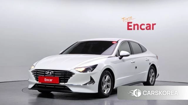 Hyundai Sonata (DN8) 2019 Белый из Кореи
