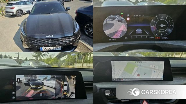 Kia K8 2021 Черный из Кореи