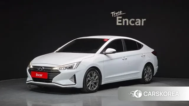 Hyundai The New Avante AD 2019 Белый из Кореи