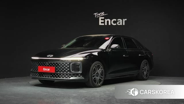 Hyundai Grandeur Hybrid (GN7) 2023 Черный из Кореи