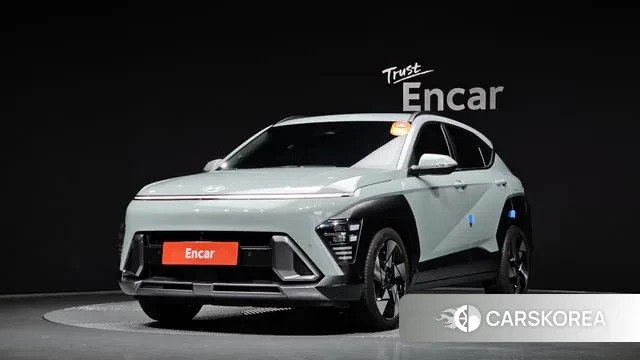 Hyundai Kona (SX2) 2024 Светло-зеленый из Кореи