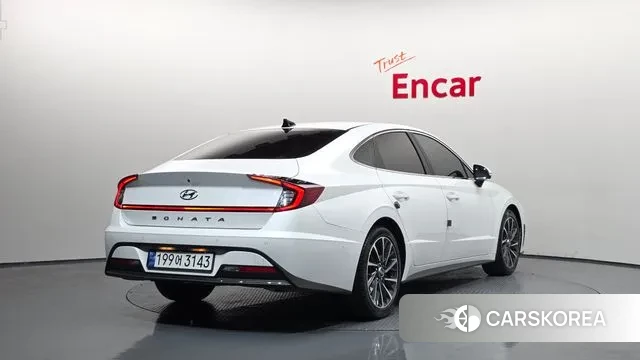 Hyundai Sonata (DN8) 2019 Белый из Кореи