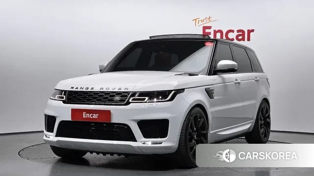 Land Rover Range Rover Sport 2nd Generation 2018 Белый из Кореи