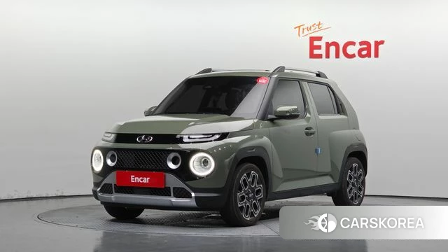 Hyundai Casper 2022 Темно-зеленый из Кореи