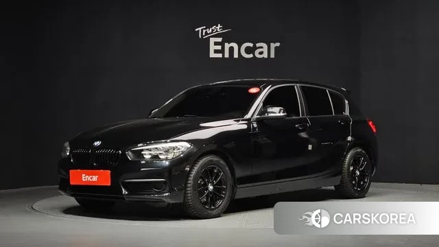 BMW 1 Series (F20) 2018 Черный из Кореи