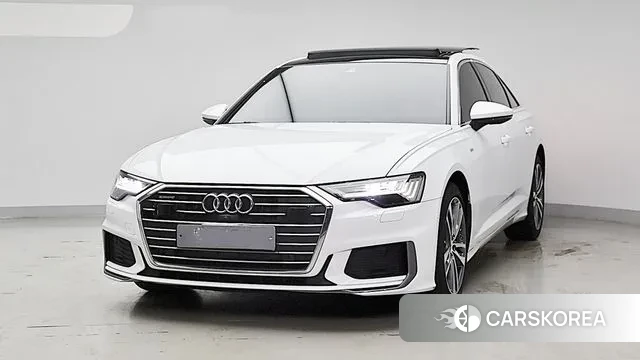 Audi A6 (C8) 2023 Белый из Кореи