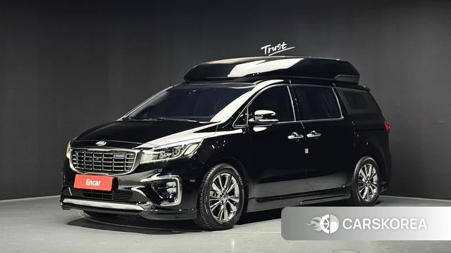 Kia The New Carnival 2018 Черный из Кореи