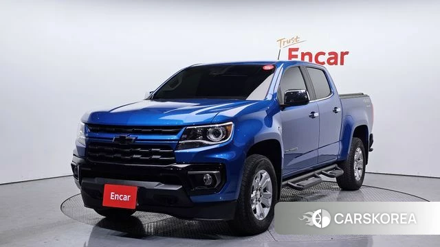 Chevrolet (GM Daewoo) Real New Colorado 2022 Синий из Кореи